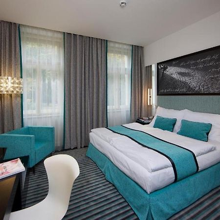 Red&Blue Design Hotel Prag Exterior foto
