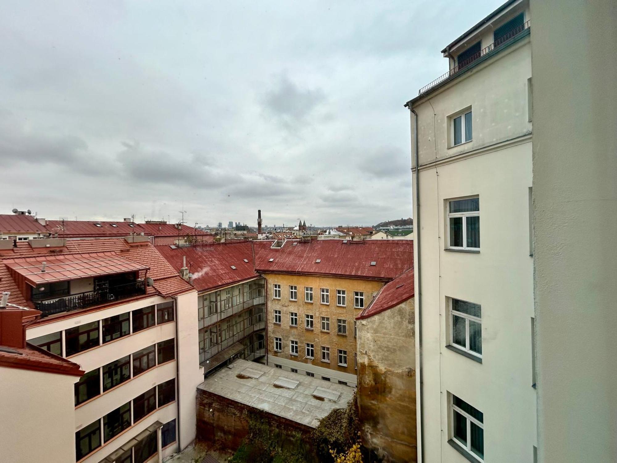 Red&Blue Design Hotel Prag Exterior foto