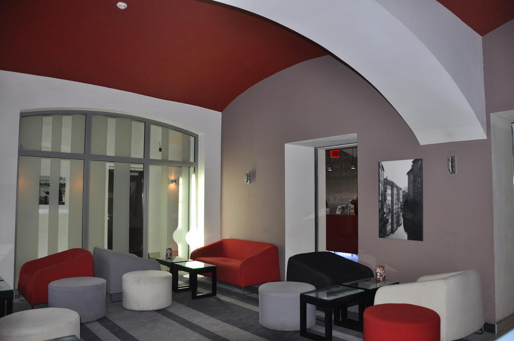 Red&Blue Design Hotel Prag Exterior foto