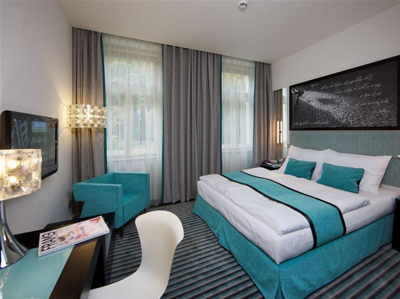 Red&Blue Design Hotel Prag Exterior foto