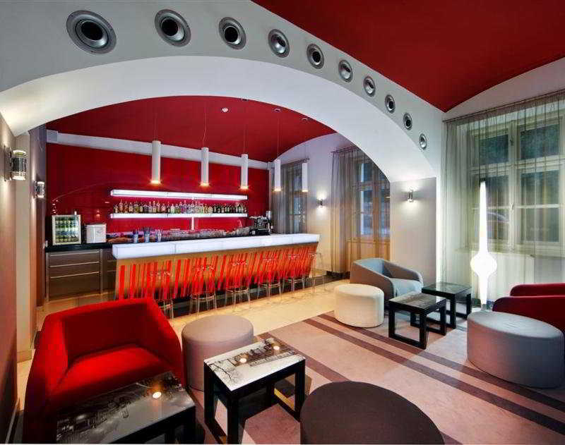 Red&Blue Design Hotel Prag Exterior foto